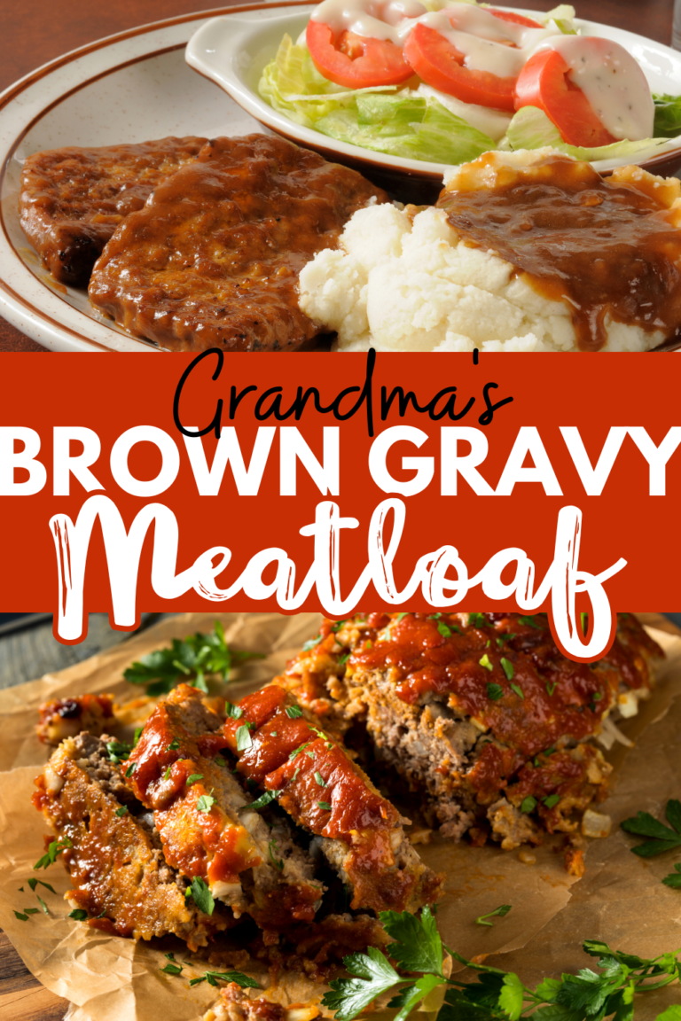 Grandma’s Famous Brown Gravy Meatloaf Recipe Pastry Blog